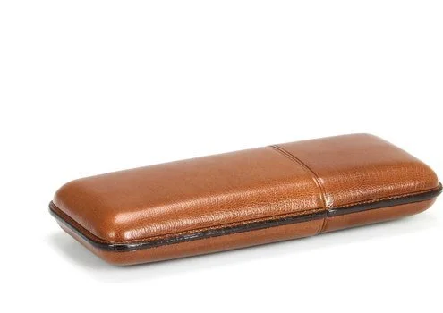 Martin Wess Havane Goatskin Case for 3 Coronas 932