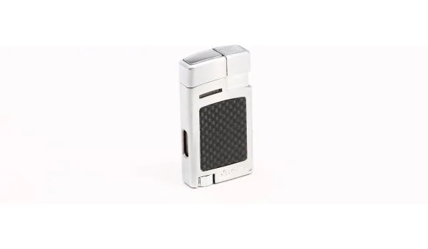 Xikar Forte Lighter Silver Carbon Fiber