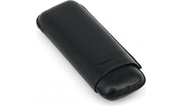 Martin Wess Cigar Case Double Toro Giant Black