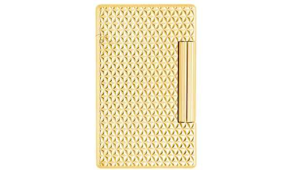 S.T. Dupont Initial Firehead Lighter Yellow Gold 020821