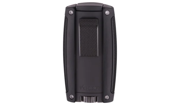 Xikar Lighter Turismo Double Jet Black XI-558BK